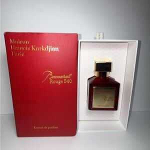 Maison Francis Kurkdjian Red and Gold Fragrance Box